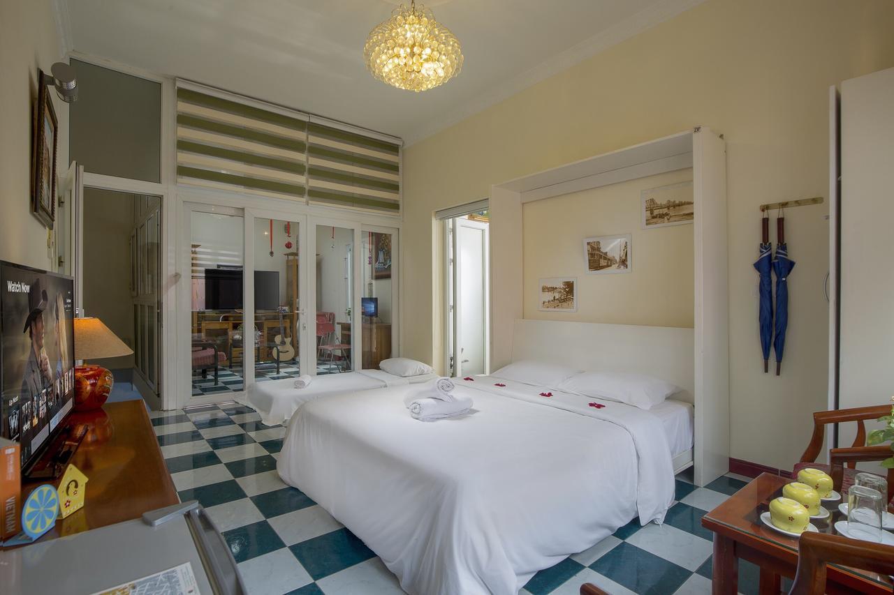 An Family Homestay Hanoi Buitenkant foto