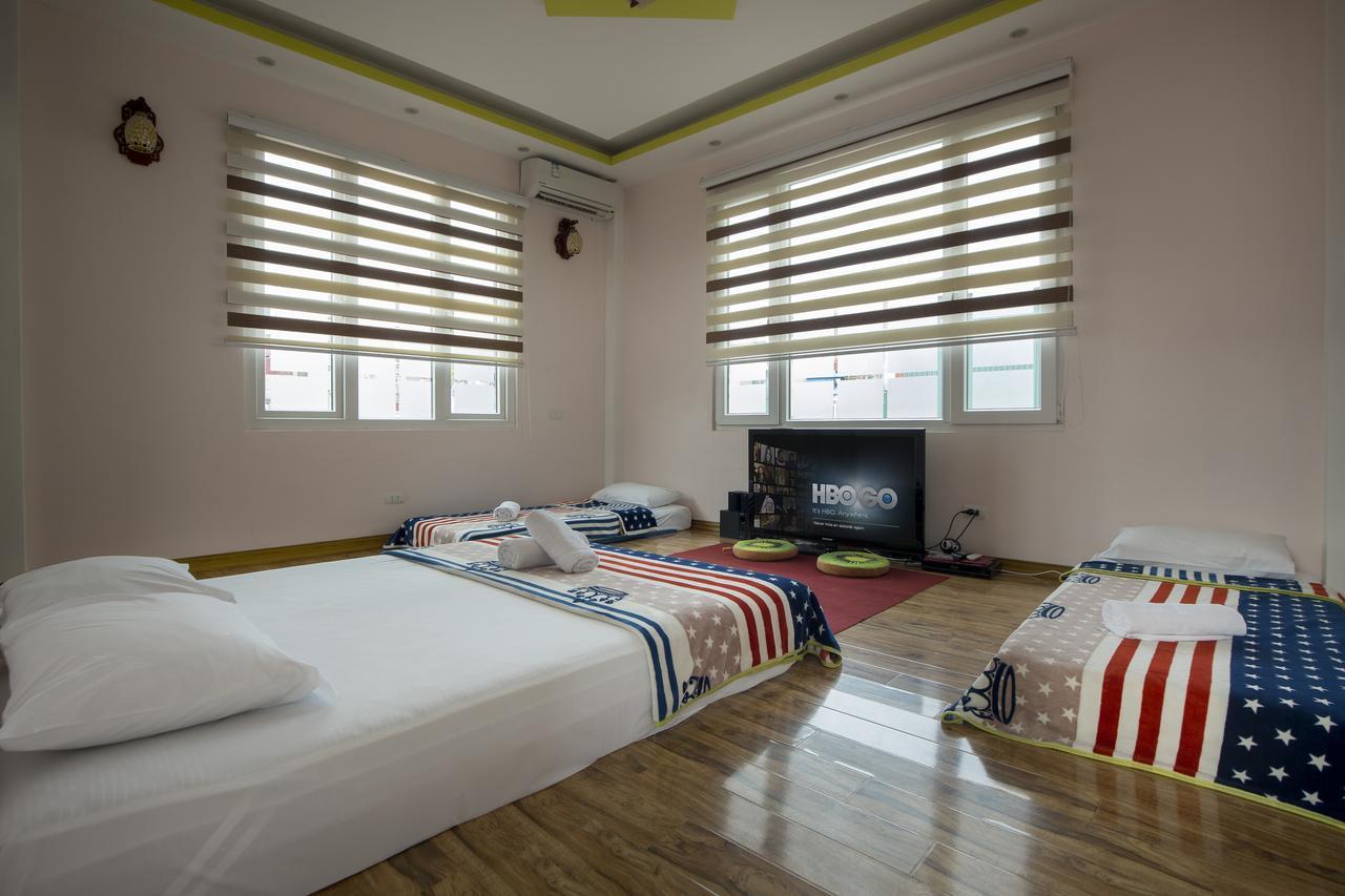 An Family Homestay Hanoi Buitenkant foto