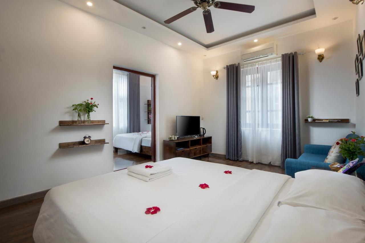 An Family Homestay Hanoi Buitenkant foto